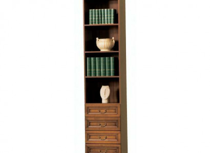 Armoire à armoires classique Unité murale de garde-robe Bibliothèque Vitrine Bibliothèque SE-6